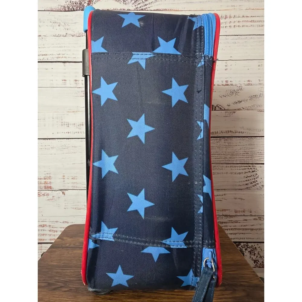Disney Mickey and Friends Suitcase Rolling Adjustable Handle 13X15
